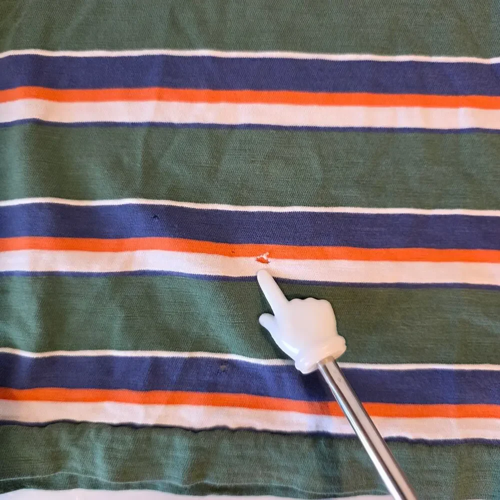 Polo Ralph Lauren Striped Pocket T-Shirt Green Orange Men's Medium